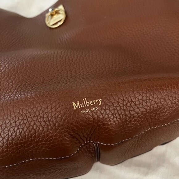 Mulberry Iris Hobo (medium) heavy grain leather in Chestnut - Picture 11 of 11